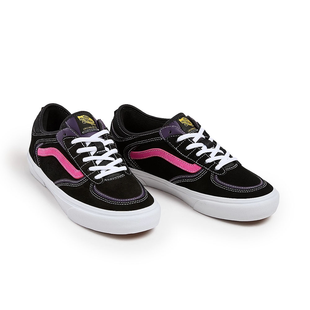 Ténis Skate Rowley Preto/roxo