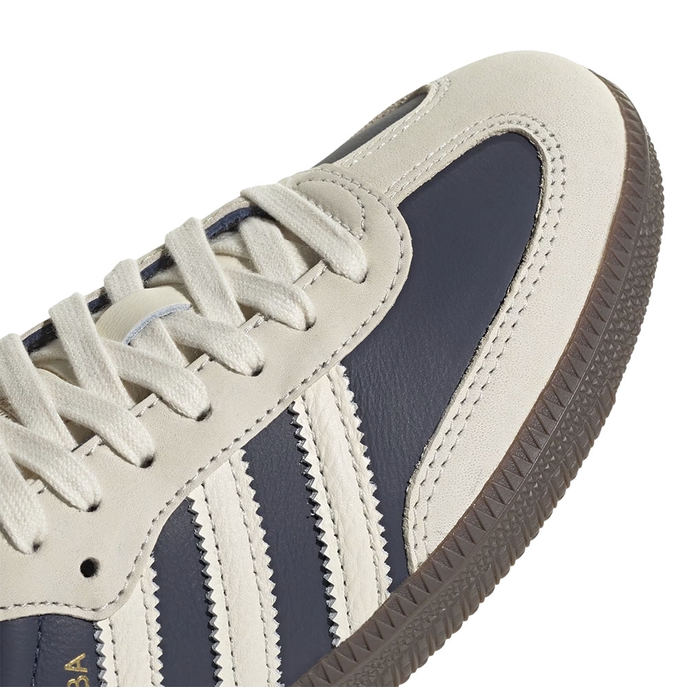 Tênis Adidas Samba Og Bege/azul