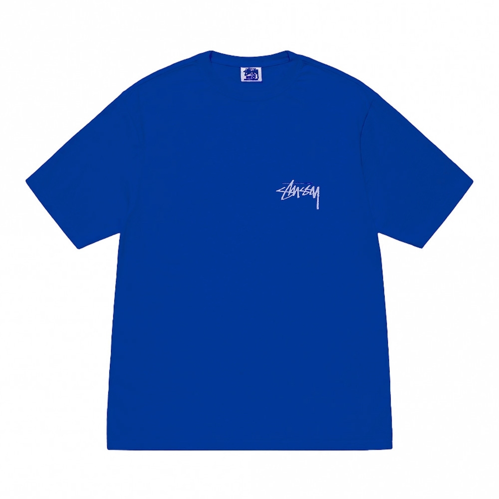関税込★Stussy★Stussy Skate Posse Pigment Dyed T-Shirt Blue Stussy Skate Posse Pigment Dyed New With Tags | eBay