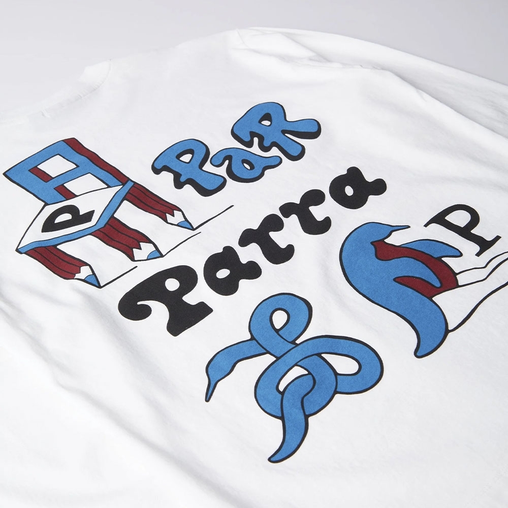 Camiseta Parra Chair Pencil Long Sleeve Branco
