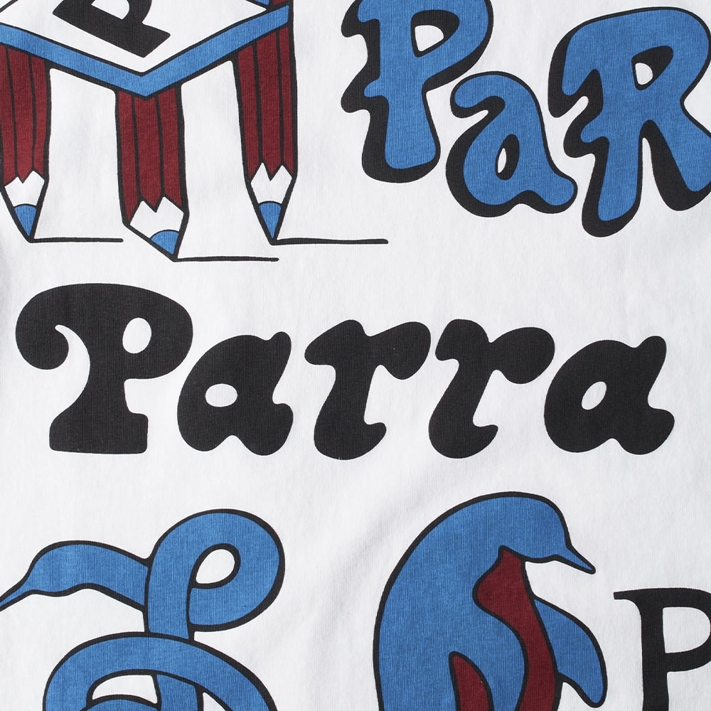 Camiseta Parra Chair Pencil Long Sleeve Branco