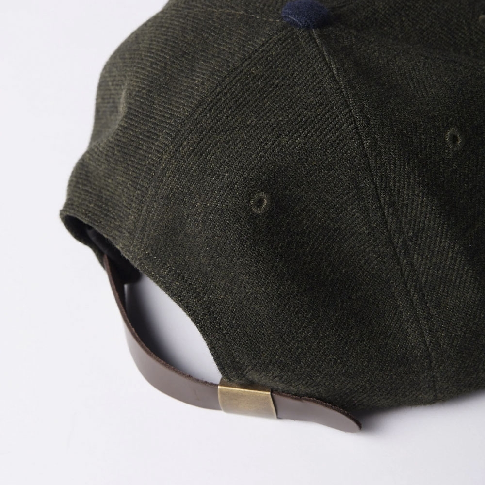 Boné Parra Stupid Strawberry 6 Panel Verde Escuro