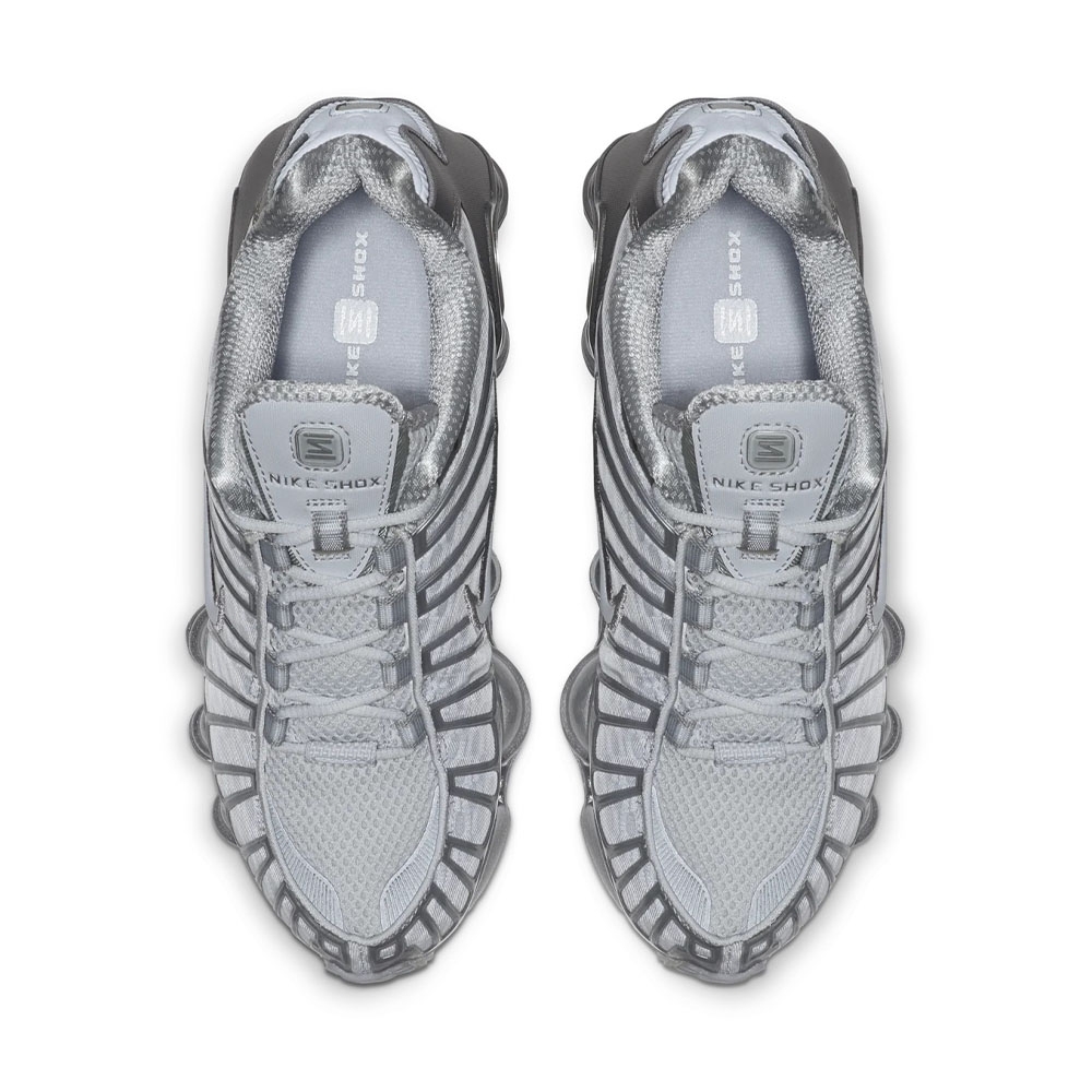 Tenis Nike Shox Tl "pure Platinum And Metallic Silver" Prata