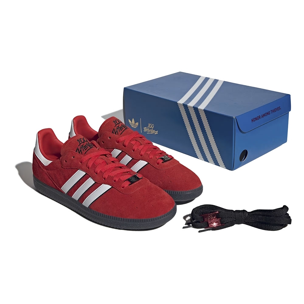 Tênis Adidas 100 Thieves Palos Hills Vermelho