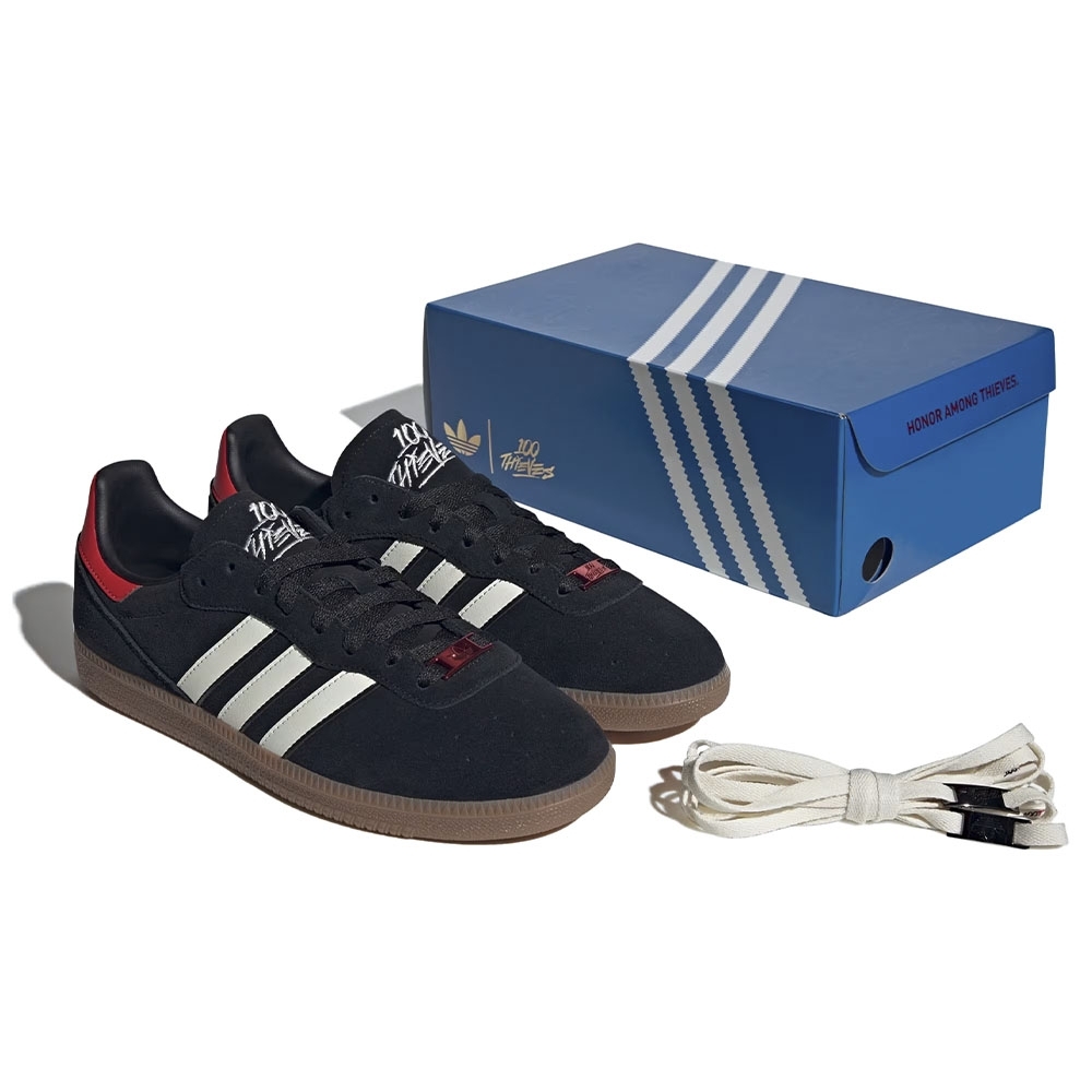 Tênis Adidas 100 Thieves Palos Hills Preto/vermelho