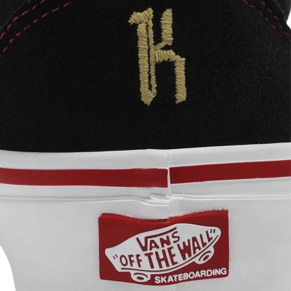 Tênis Vans Skate Old Skool Vi Kakinho Preto/vermelho