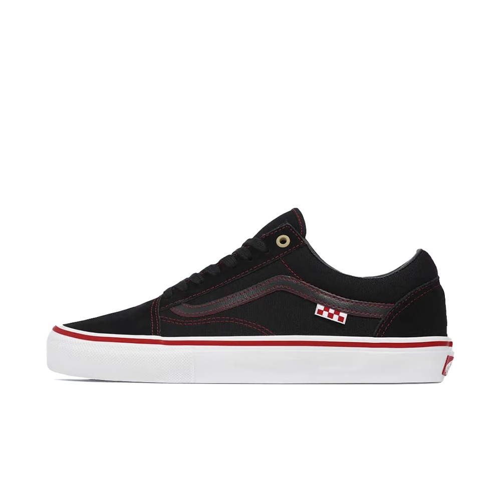 Tênis Vans Skate Old Skool Vi Kakinho Preto/vermelho
