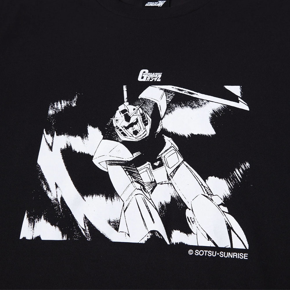 Camiseta Huf Gundam Rising Preto