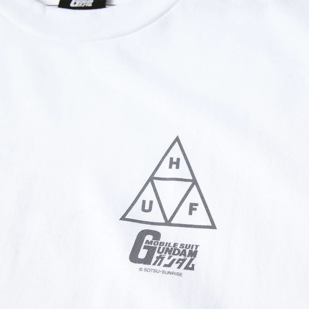 Camiseta Huf Gundam Tt Branco