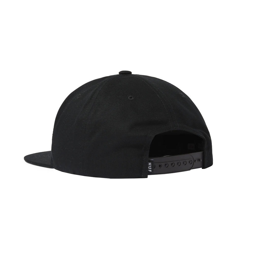 Boné Huf Universal Century Snapback Preto