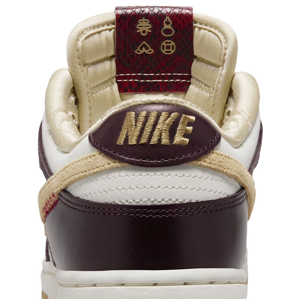 Tenis W Nike Dunk Low Lx Branco/vinho