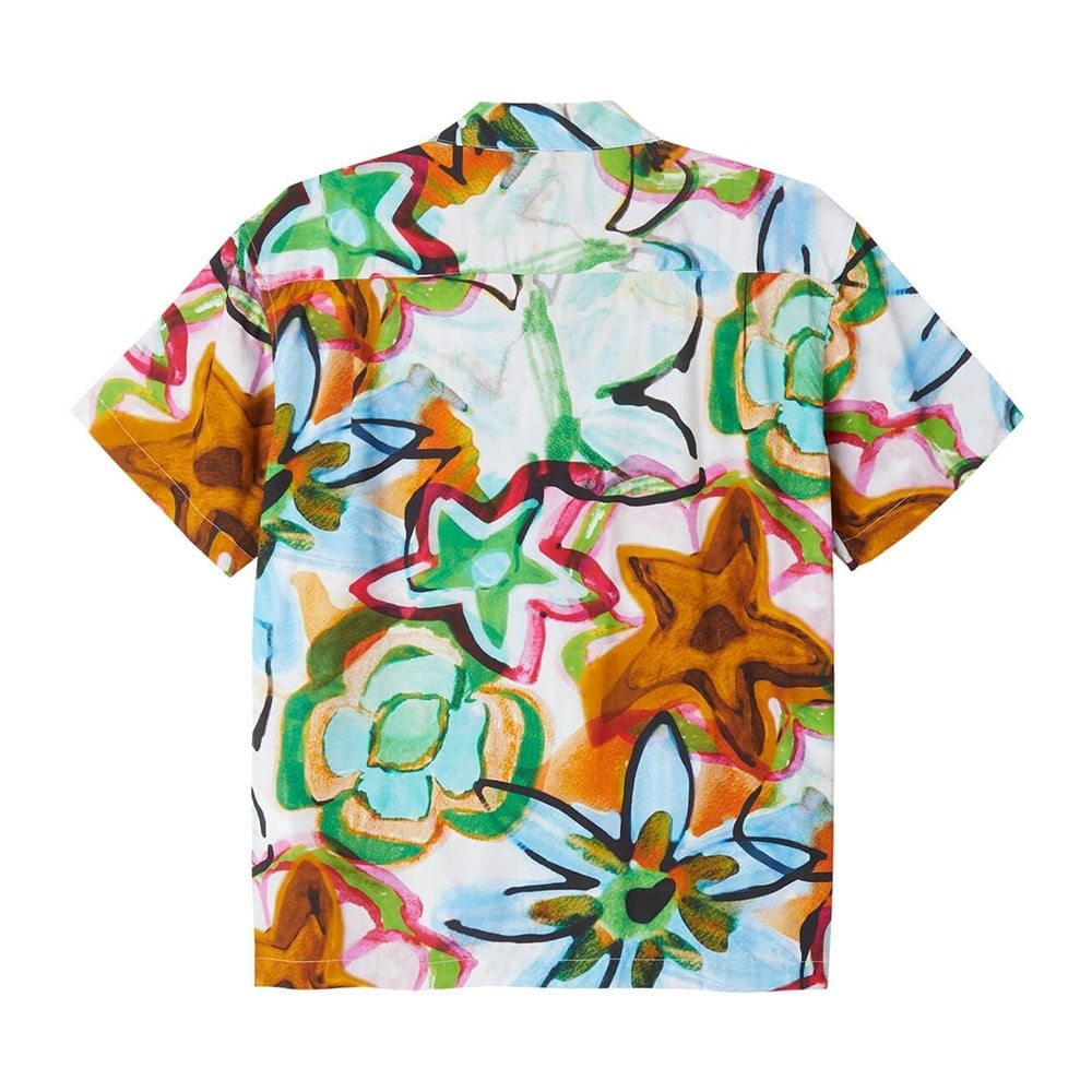 Camisa Obey Requiem Woven Multicolor