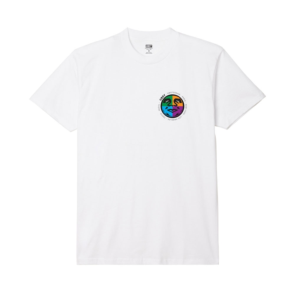 Camiseta Obey City Built Branco