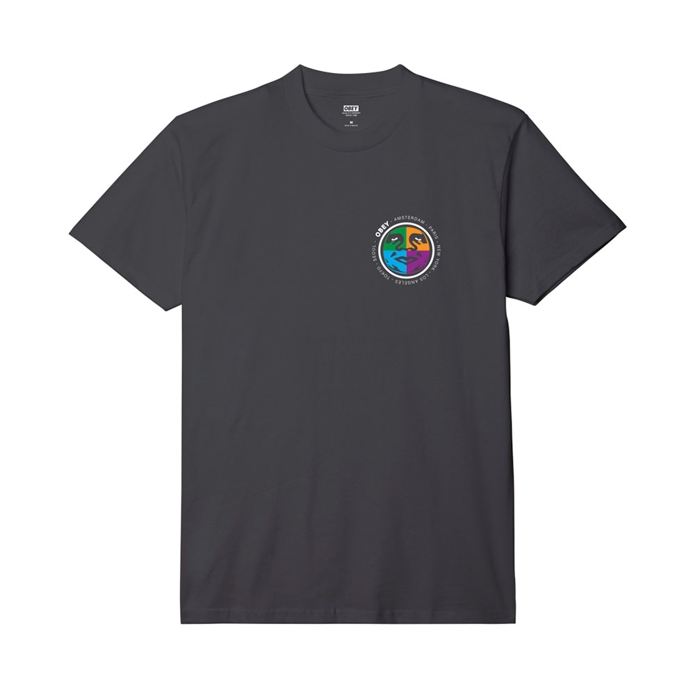 Camiseta Obey City Built Preto