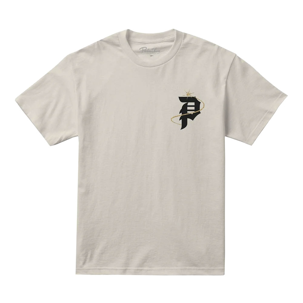 Camiseta Primitive Journey Creme
