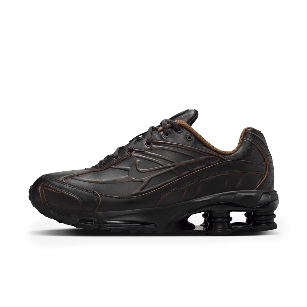 Tenis Nike Shox Ride 2 Premium "black And Light British Tan" Preto/marrom