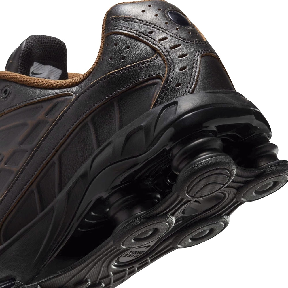 Tenis Nike Shox Ride 2 Premium "black And Light British Tan" Preto/marrom