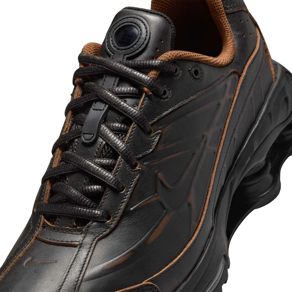 Tenis Nike Shox Ride 2 Premium "black And Light British Tan" Preto/marrom