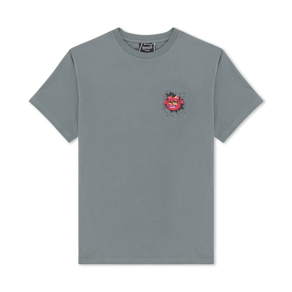 Camiset Ripndip Devil Monster Cinza