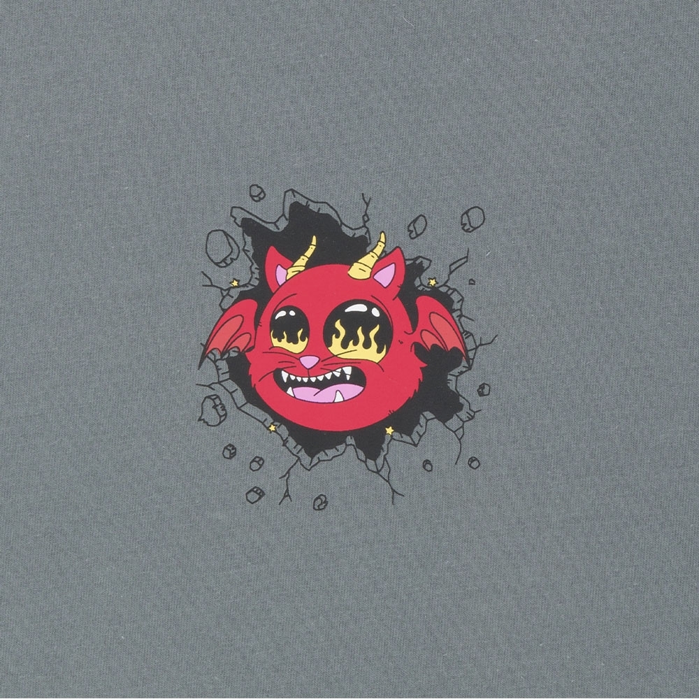 Camiset Ripndip Devil Monster Cinza