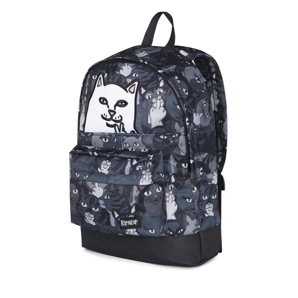 Mochila Ripndip Lord Nermal Family Tree Preto