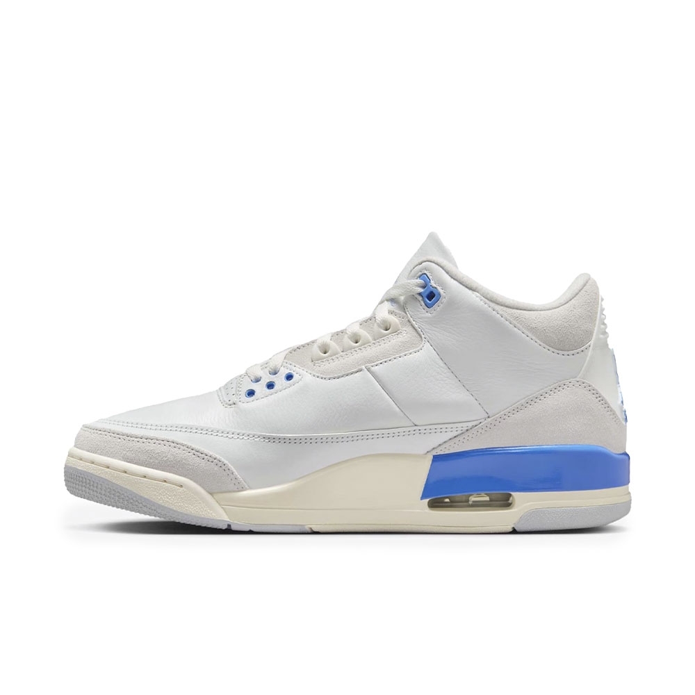 Tenis Nike Air Jordan 3 Retro Branco/azul