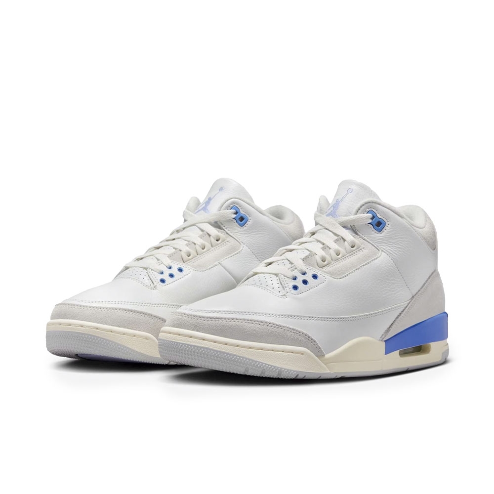 Tenis Nike Air Jordan 3 Retro Branco/azul