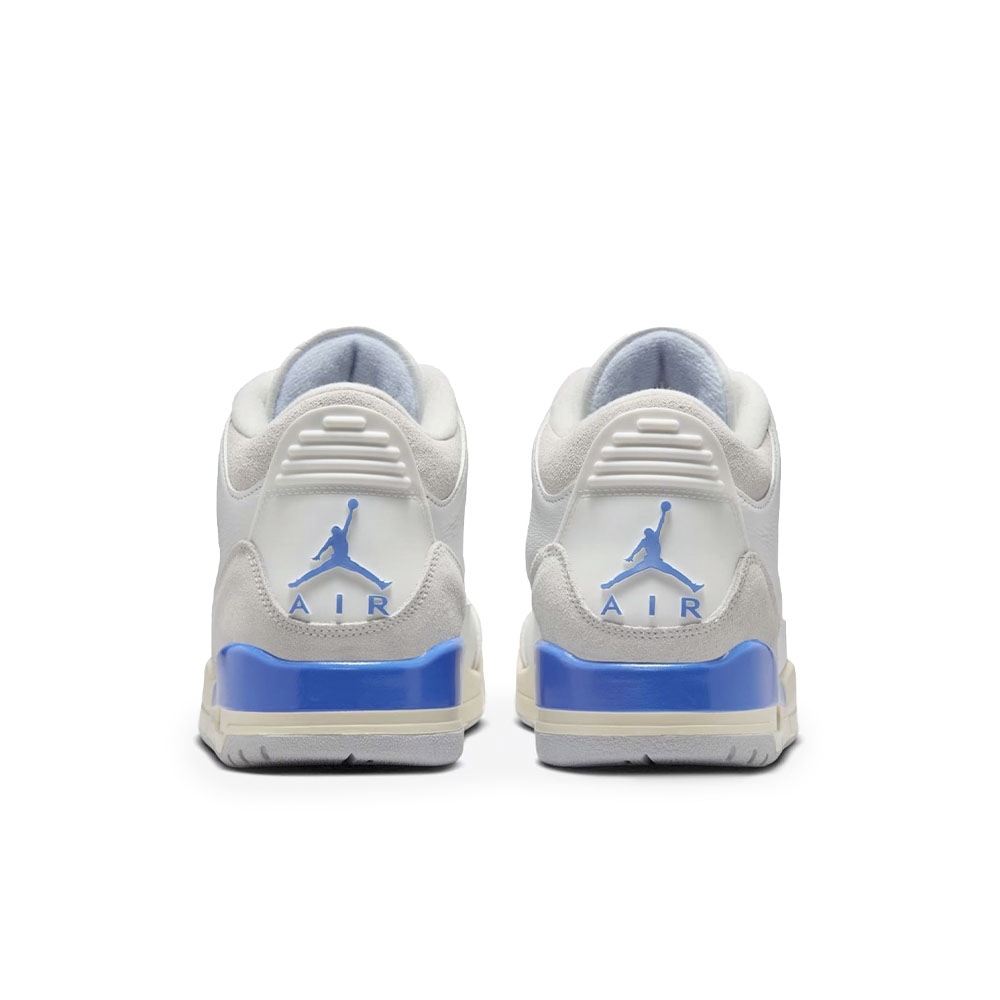 Tenis Nike Air Jordan 3 Retro Branco/azul