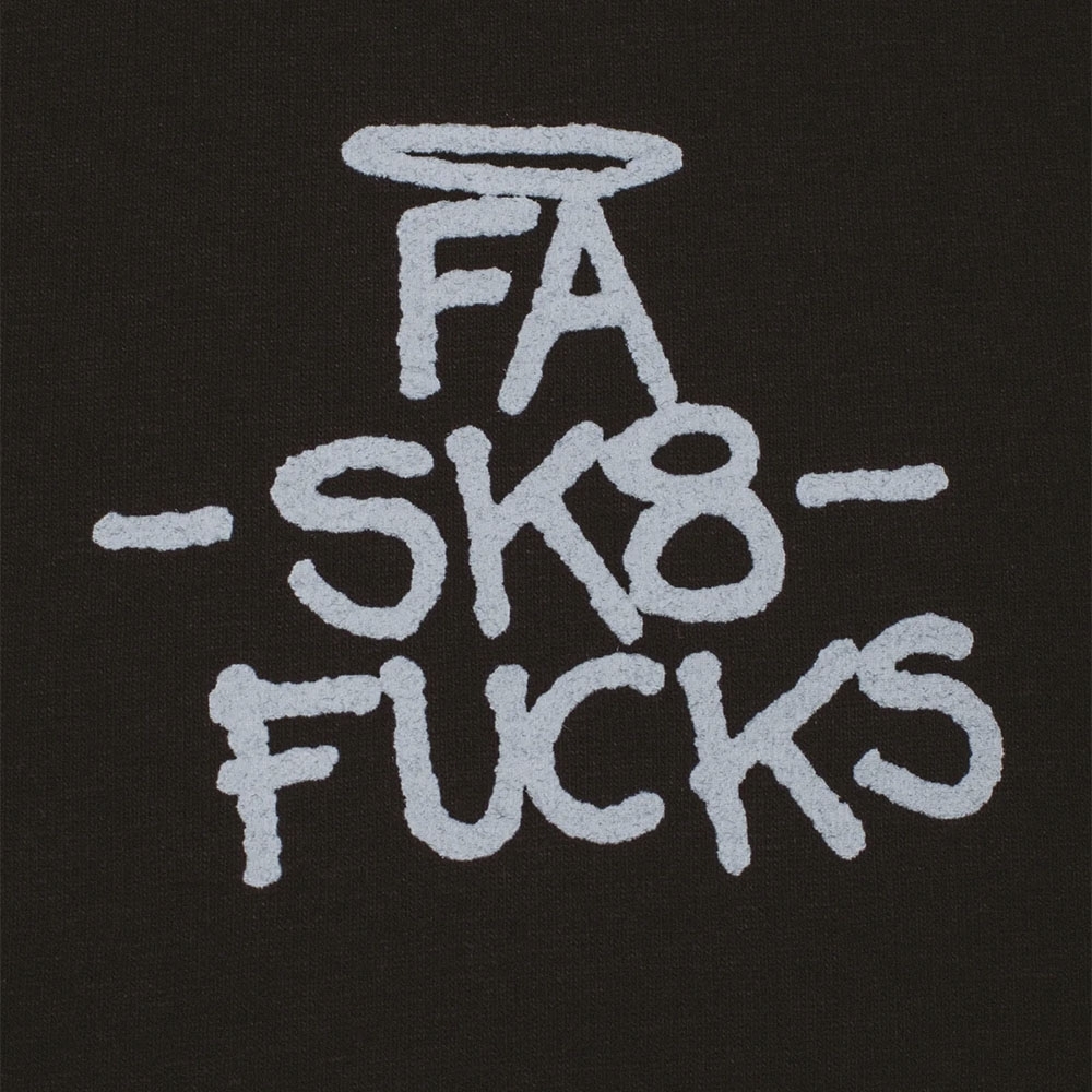 Camiseta F.awesome Sk8 Fucks Preto