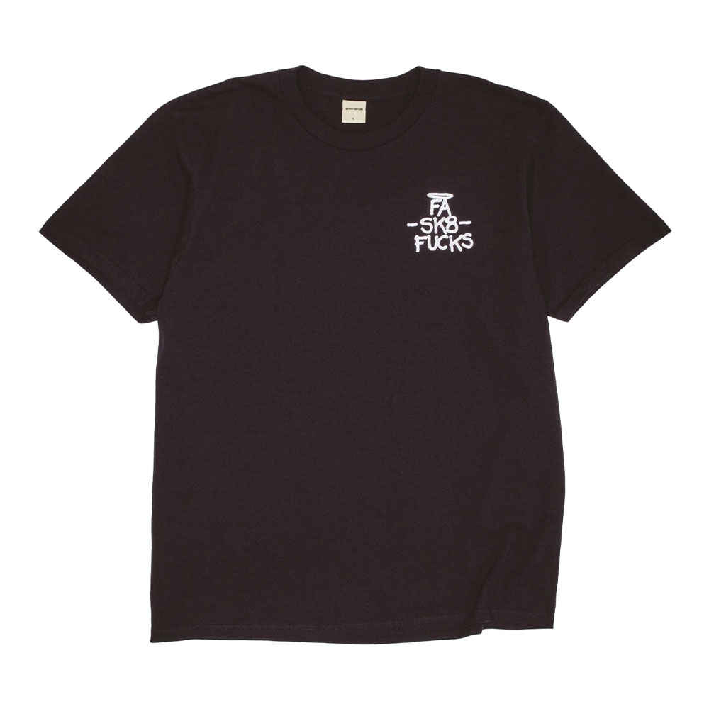 Camiseta F.awesome Sk8 Fucks Preto