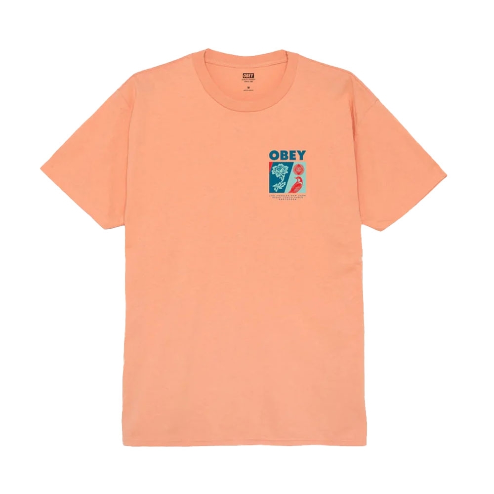 Camiseta Obey New Spring Laranja
