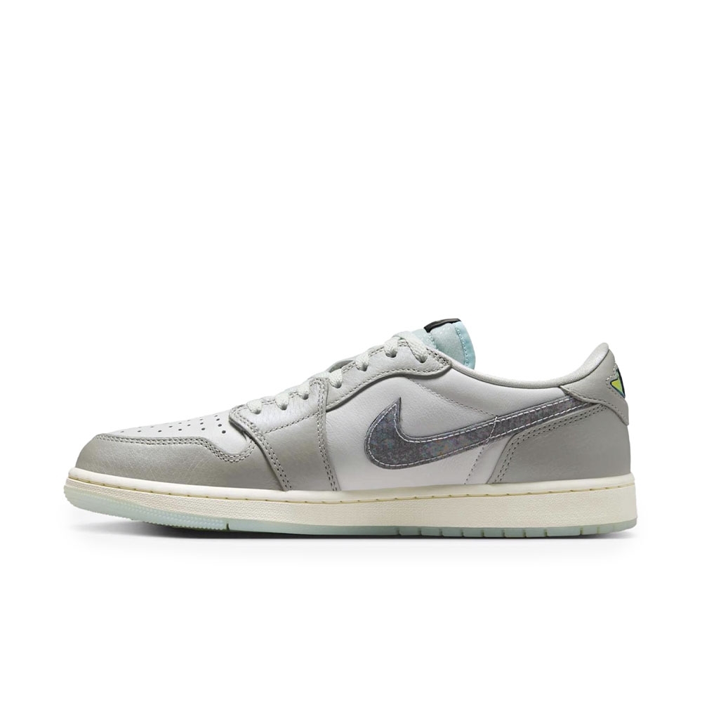Tenis Nike Air Jordan 1 Retro Low "lny" Branco/cinza
