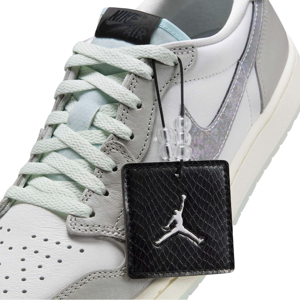 Tenis Nike Air Jordan 1 Retro Low "lny" Branco/cinza