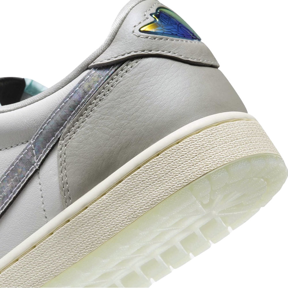 Tenis Nike Air Jordan 1 Retro Low "lny" Branco/cinza