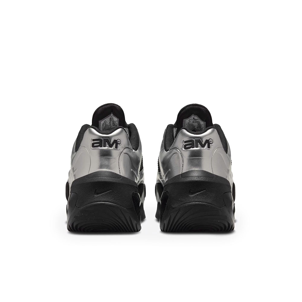 Tenis Nike Black And Metallic Silver Preto/cinza