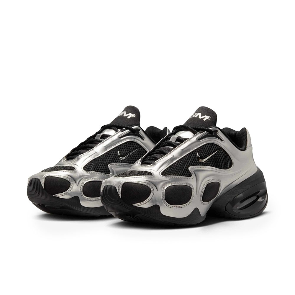 Tenis Nike Black And Metallic Silver Preto/cinza