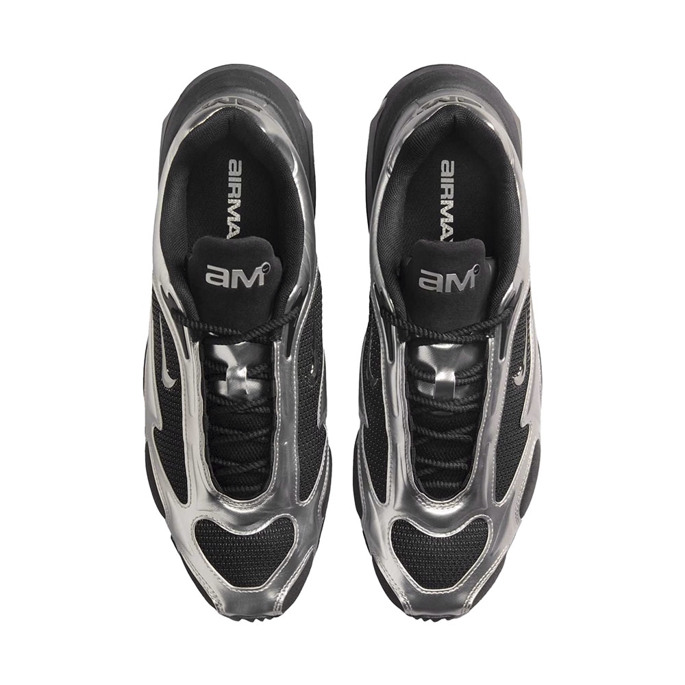 Tenis Nike Black And Metallic Silver Preto/cinza