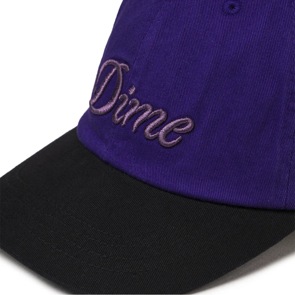 Boné Dime Cursive Low Pro Roxo/preto