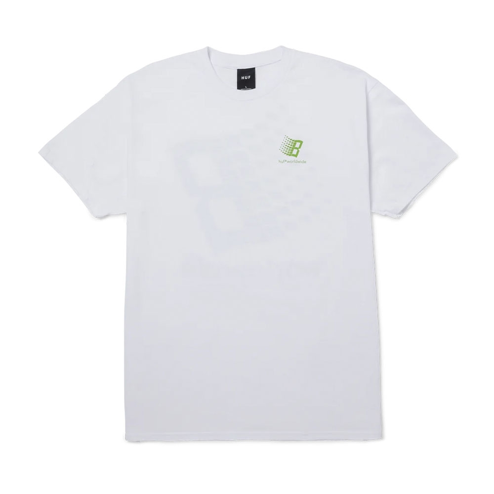 Camiseta Huf X Bronze S/s Branco