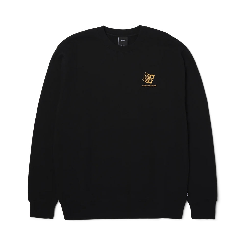 Moletom Huf X Bronze Crewneck Preto