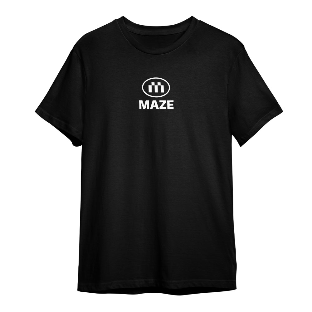 Camiseta Maze Cities Preto