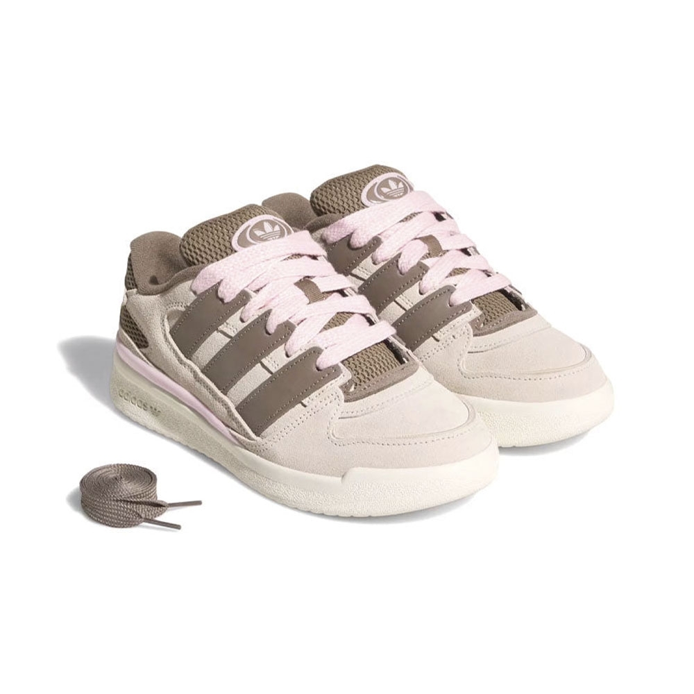 Tênis Adidas Forum2000 Bege/rosa