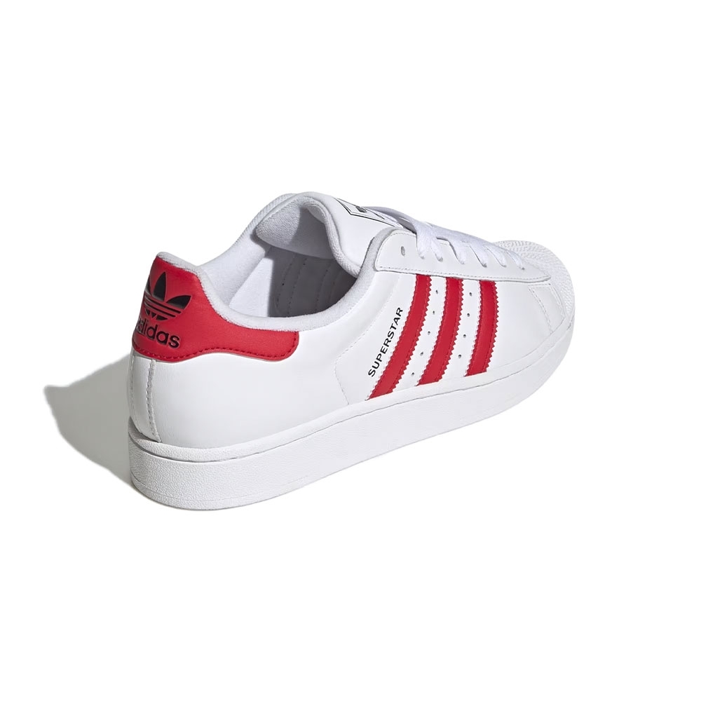 Tênis Adidas Superstar Branco/vermelho