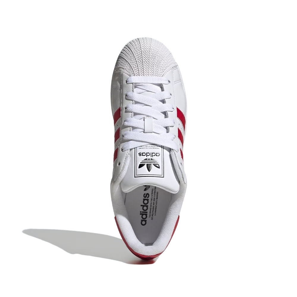 Tênis Adidas Superstar Branco/vermelho