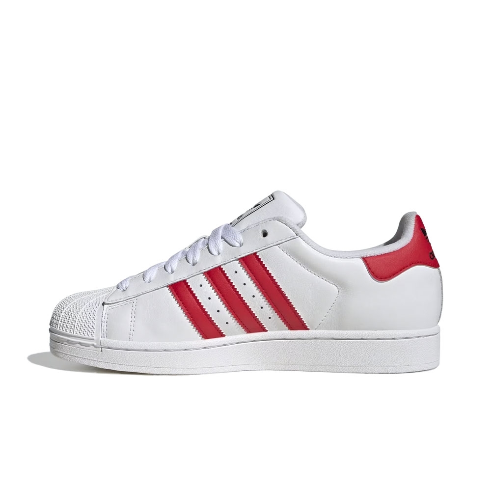 Tênis Adidas Superstar Branco/vermelho