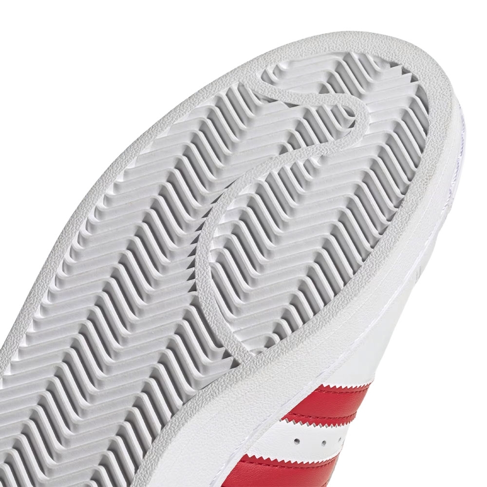 Tênis Adidas Superstar Branco/vermelho