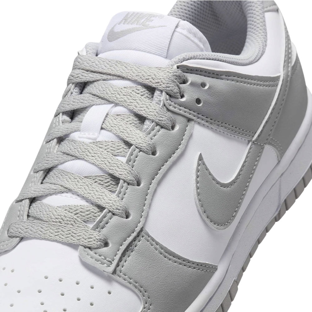 Tenis Nike Dunk Low Light Smoke Grey Branco/cinza