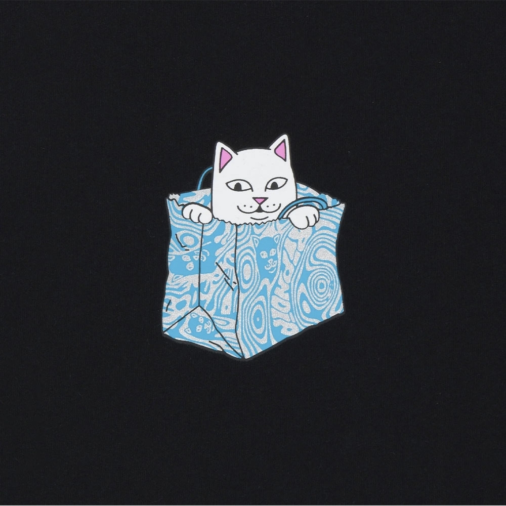 Camiseta Ripndip Bag Of Puss Preto
