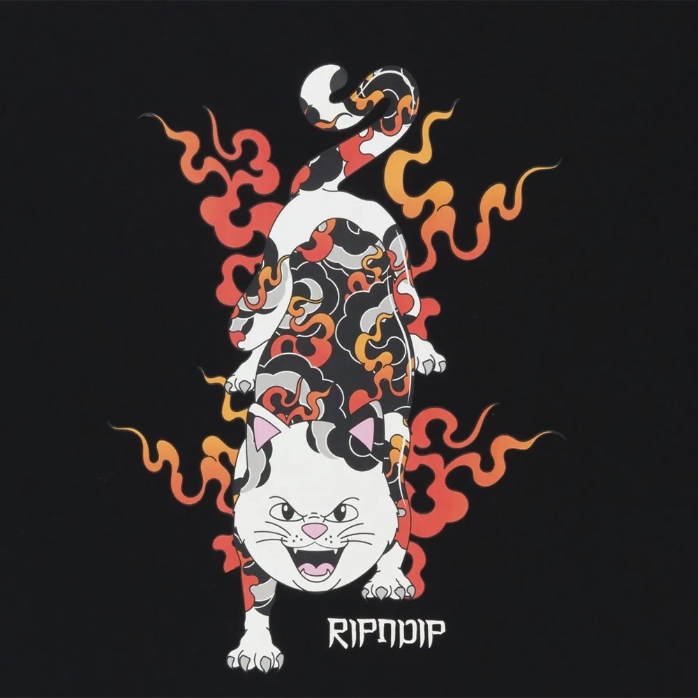 Camiseta Ripndip Nerm De Tigre Preto