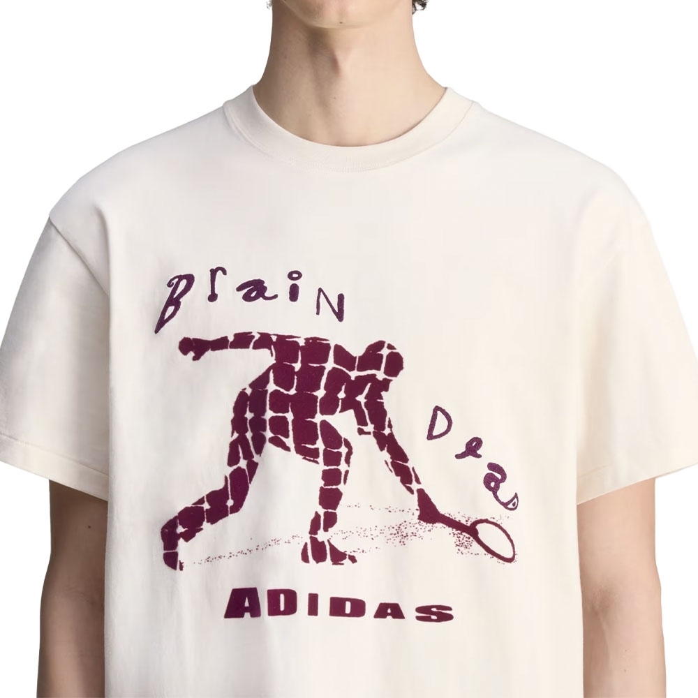 Camiseta Adidas Brain Dead Tee Bege